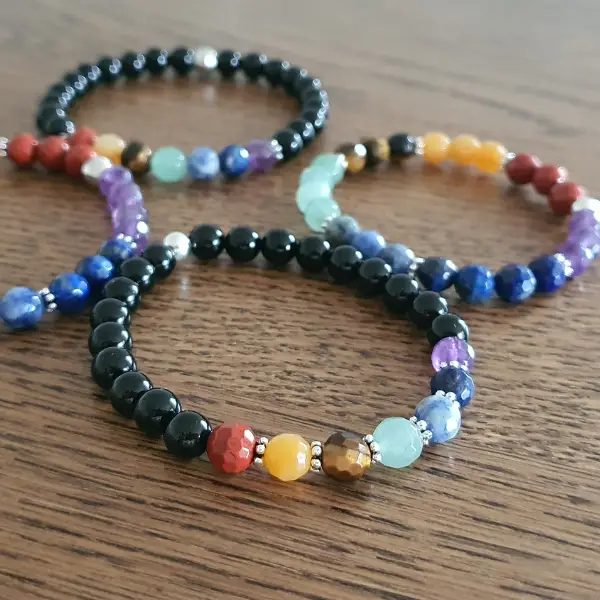 Heilsteine Chakra Armband