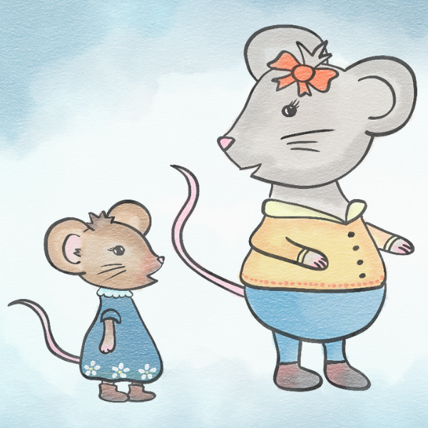 Kinderbuch: Du schaffst es, kleine Maus Lucie & Fabienne