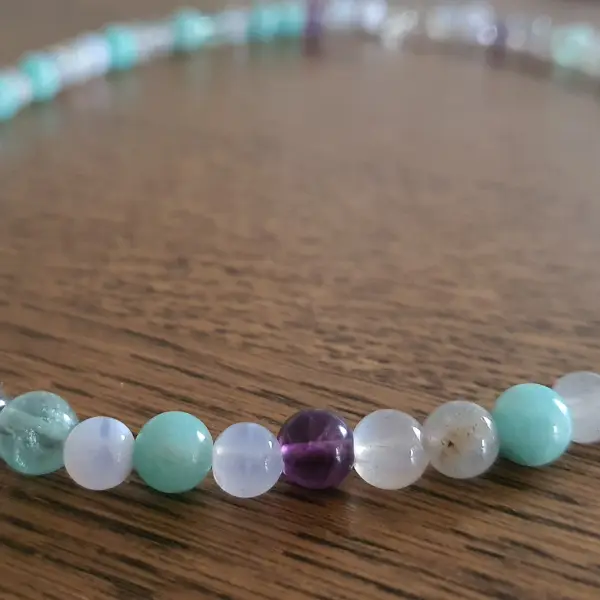 Heilsteinkette gemischt